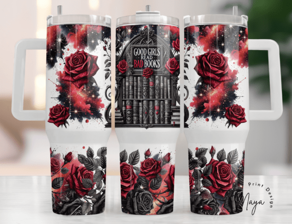 Download Good Girls Read Bad Books 40oz Tumbler - 40oz Collection