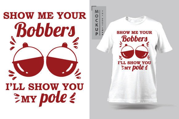 Download Funny Fishing T-shirt Design - Premium Resources