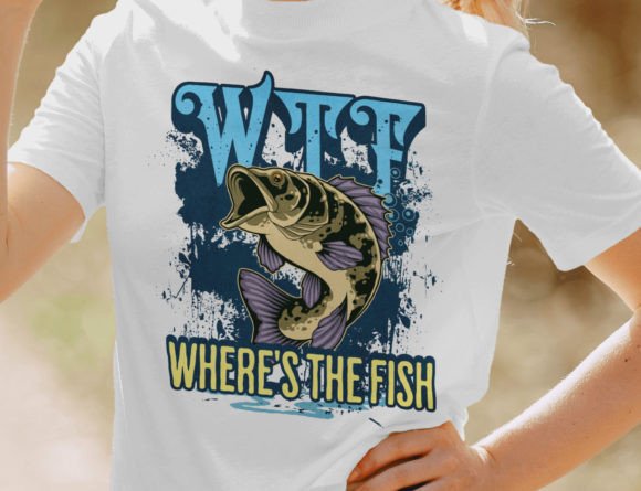 Download WTF Where's the Fish Png, Funny Fishing - Premium Resources