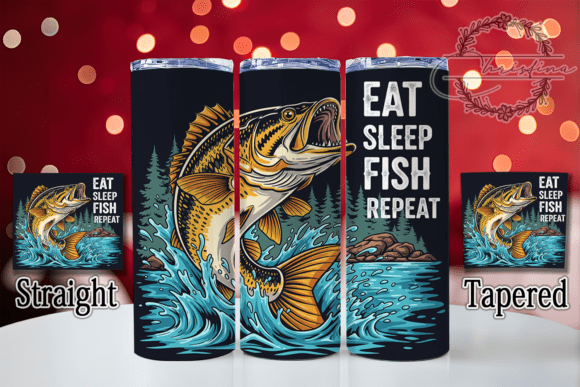 Download Eat Sleep Fish Repeat Funny Outdoor - Premium Bundle