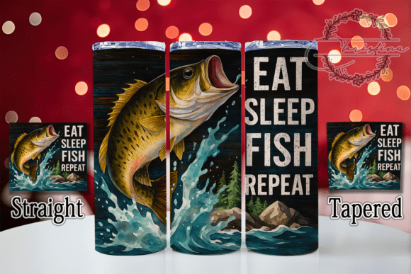 Download Eat Sleep Fish Repeat Funny Outdoor - Premium Bundle